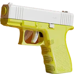 Toys Revolver Water Gun Water Fight Printing Glock Water Gun -1 Pc - Any Colur - Rokomari